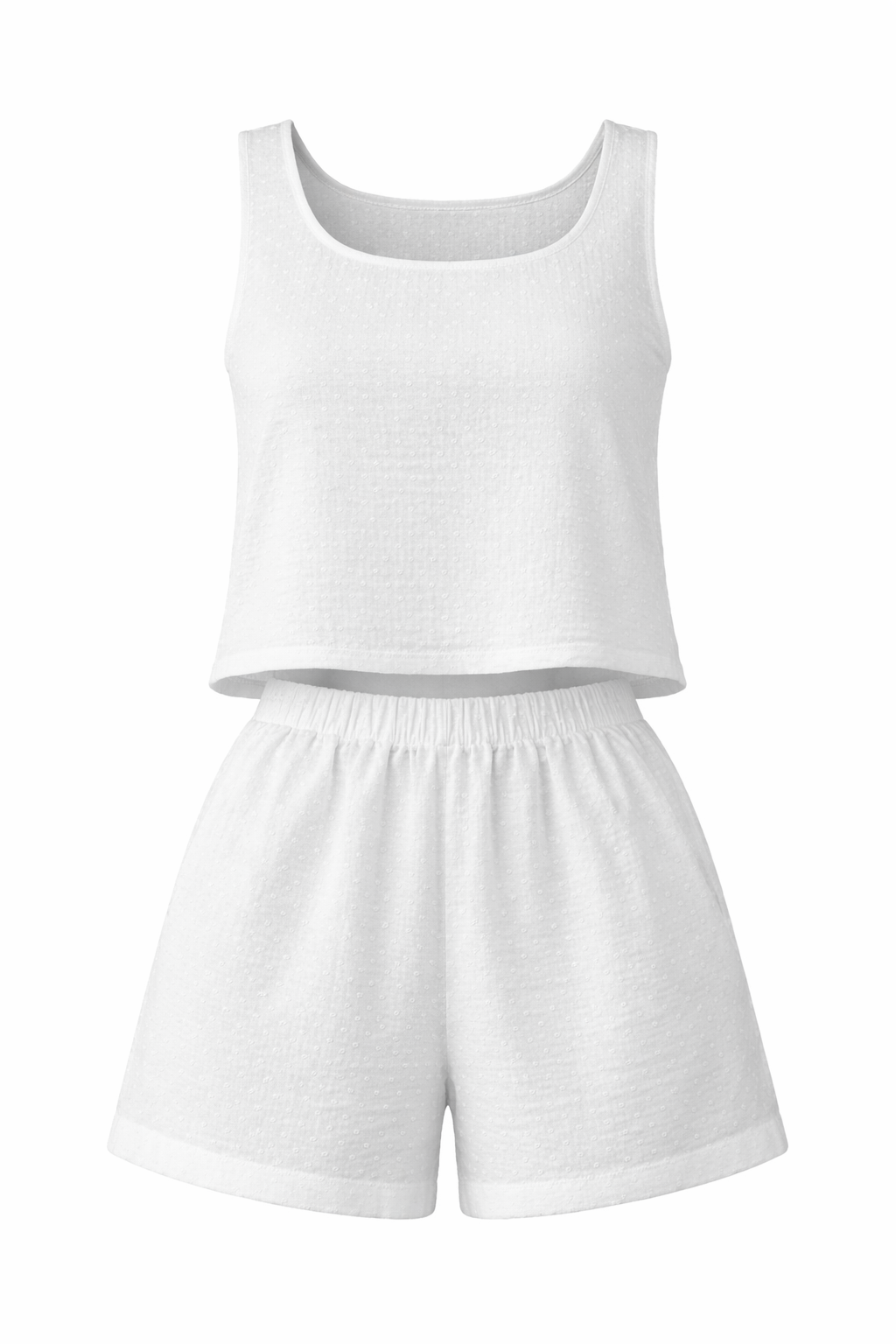 Pijama Takımı | Müslin - %100 Pamuk | Yazlık - Pure Dot - Seri