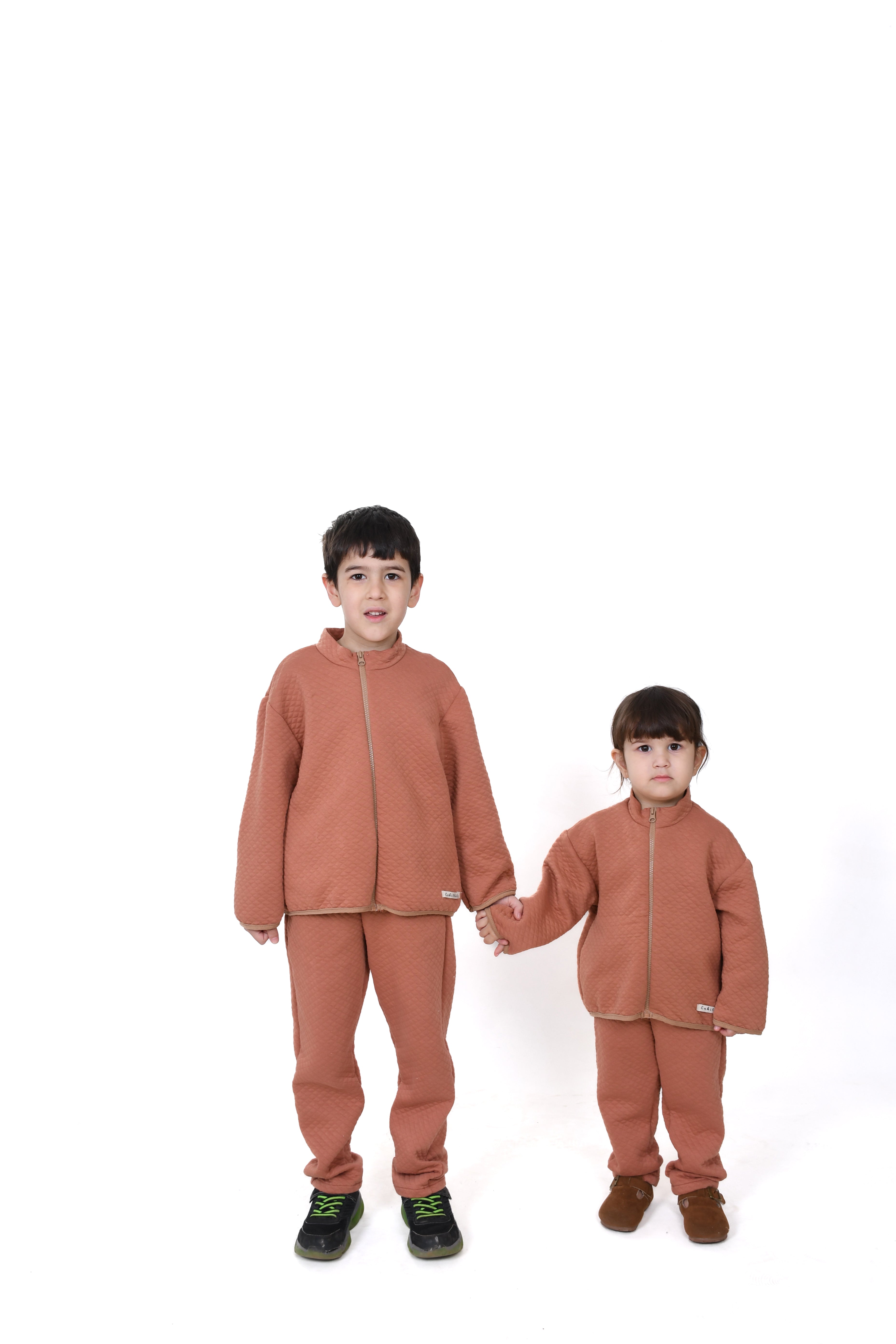 Fermuarlı Kapitone Eşofman Takımı