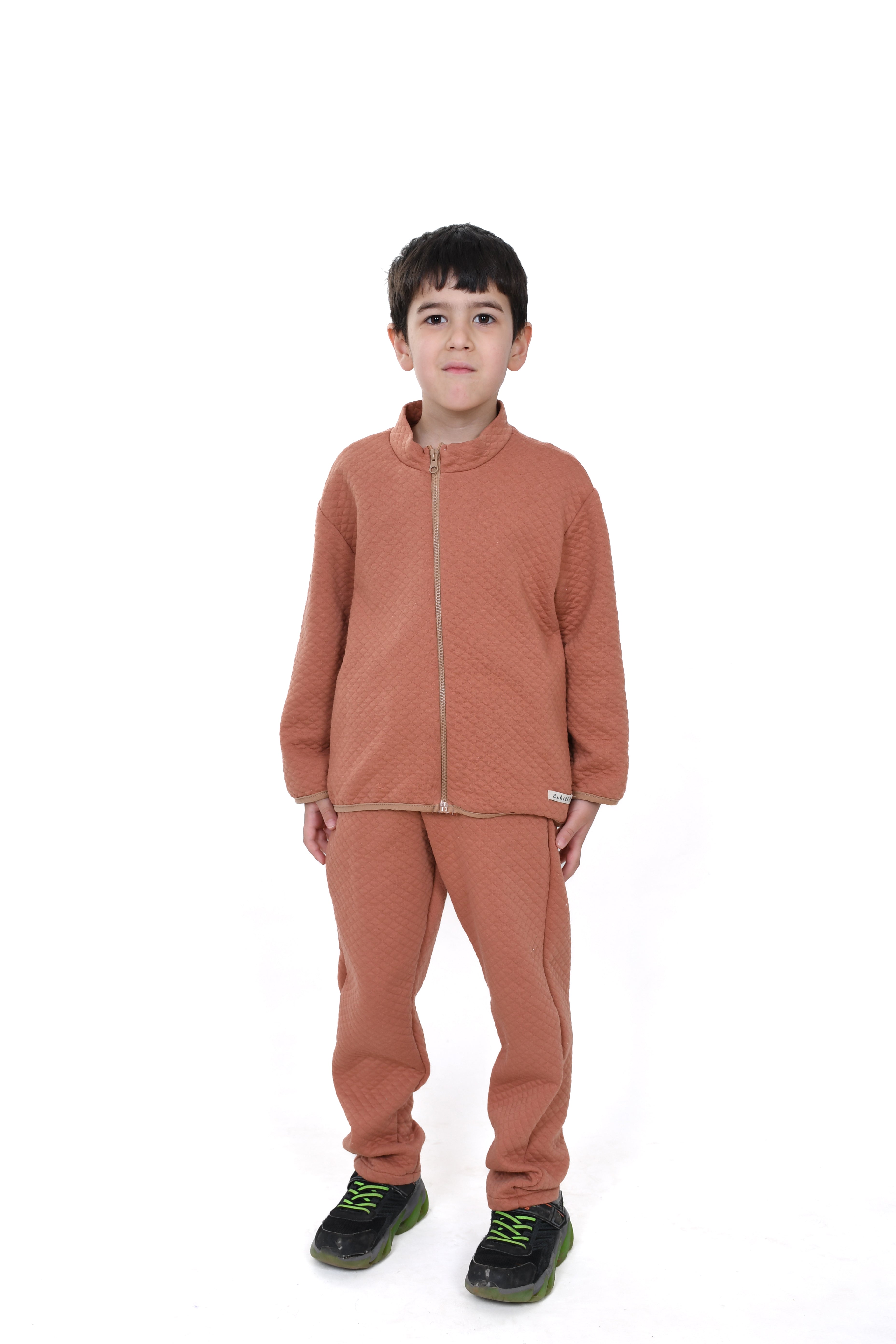 Fermuarlı Kapitone Eşofman Takımı