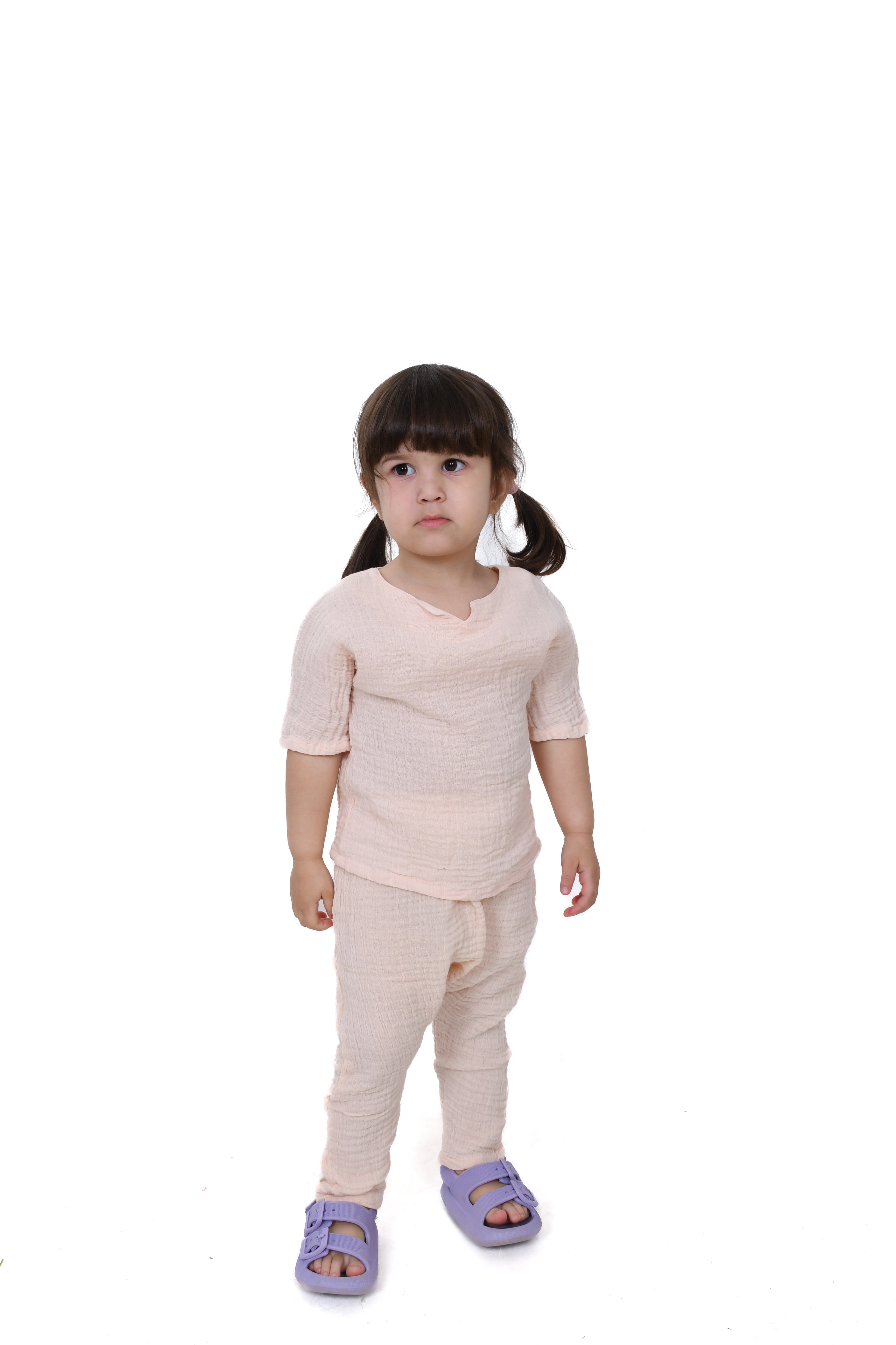 Çift Kat Müslin Şalvar Model Pantolon