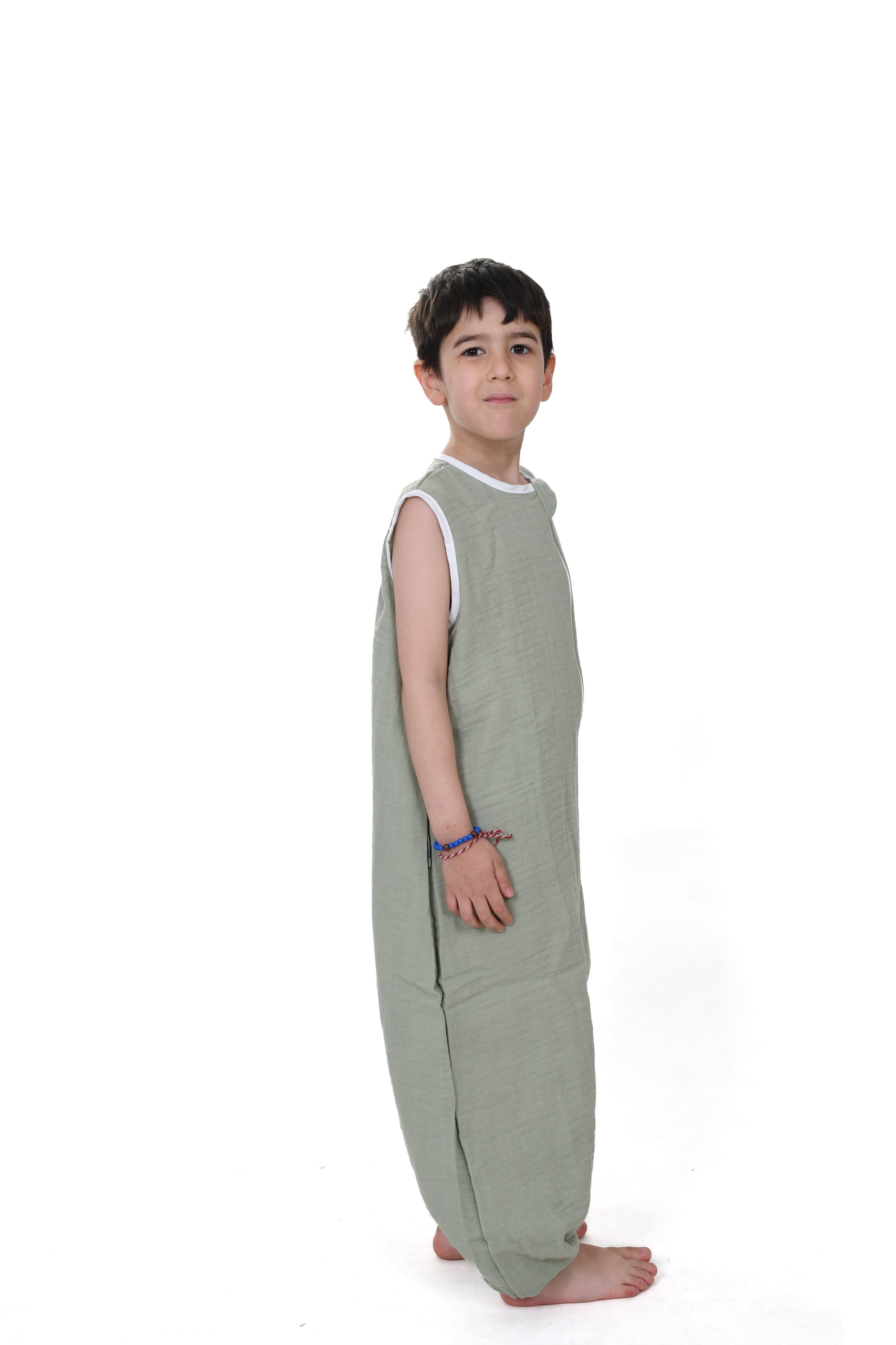 Çift Kat Müslin Uyku Tulumu (0.5 TOG)