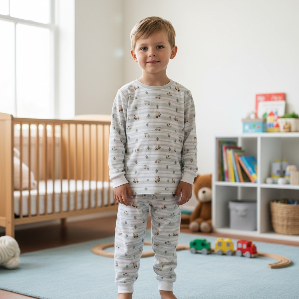 Pijama Takımı | %100 Pamuk - Dreamsoft | 0.5 TOG - Desenli