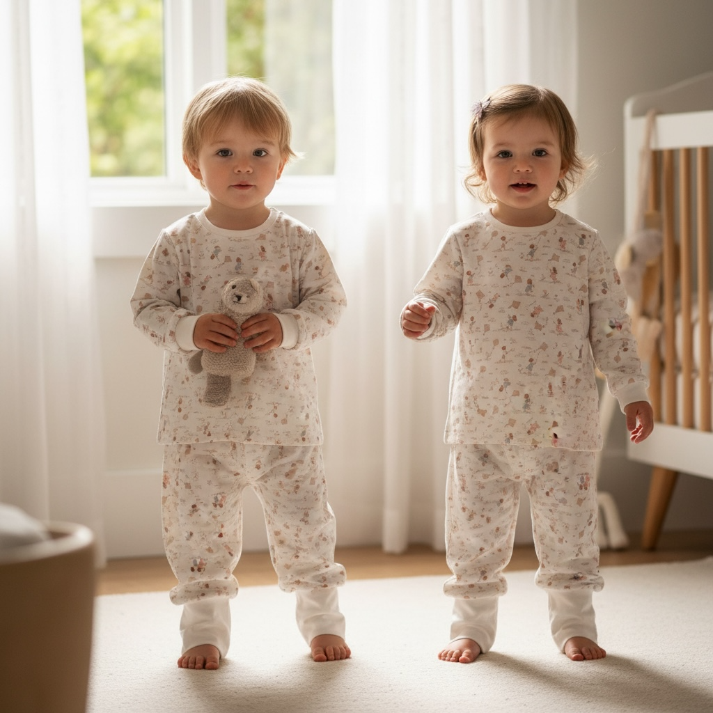 Pijama Takımı | %100 Pamuk - Dreamsoft | 0.5 TOG - Desenli