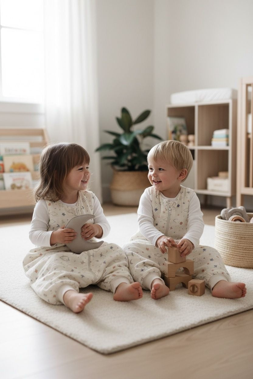 Uyku Tulumu | Müslin - %100 Pamuk | 1 TOG - Penye Astarlı